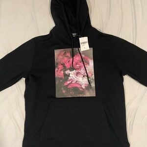NWT large men’s black f21 hoodie